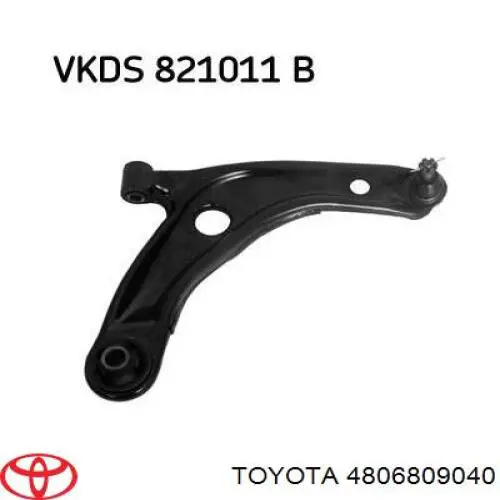 Comprar 4806809040 Toyota Brazo inferior derecho de la suspensión delantera