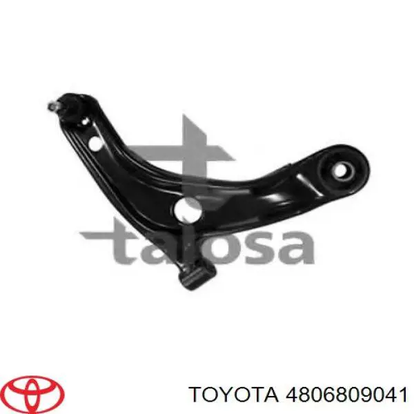 Brazo inferior derecho de la suspensión delantera Toyota 4806809041