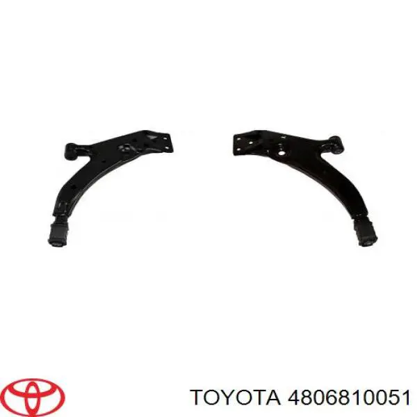 4806810051 Toyota silentblock de suspensión delantero inferior