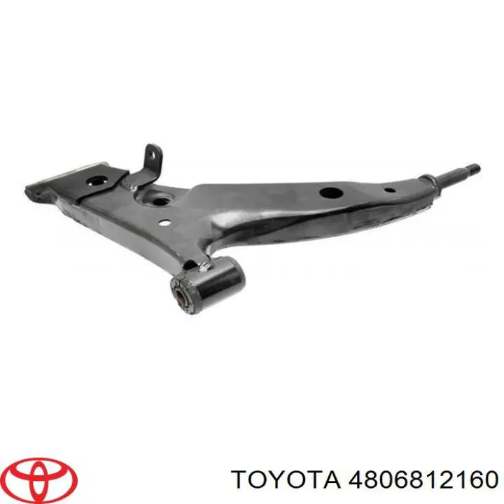 4806812160 Toyota barra oscilante, suspensión de ruedas delantera, inferior derecha