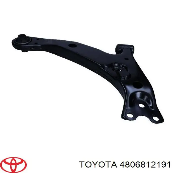 4806812191 Toyota barra oscilante, suspensión de ruedas delantera, inferior derecha