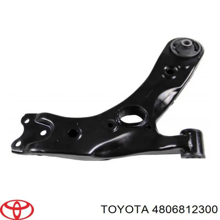 4806812300 Toyota barra oscilante, suspensión de ruedas delantera, inferior derecha