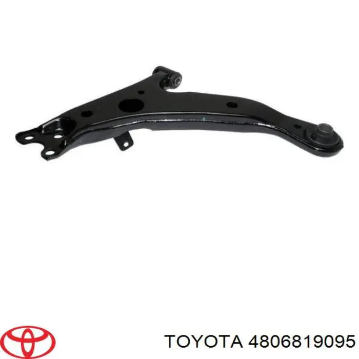 Barra oscilante, suspensión de ruedas delantera, inferior izquierda/derecha para Toyota Starlet (KP6)