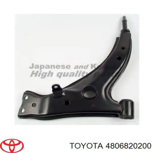 4806820200 Toyota barra oscilante, suspensión de ruedas delantera, inferior derecha