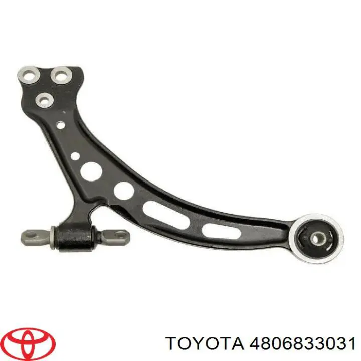 4806833031 Toyota barra oscilante, suspensión de ruedas delantera, inferior derecha