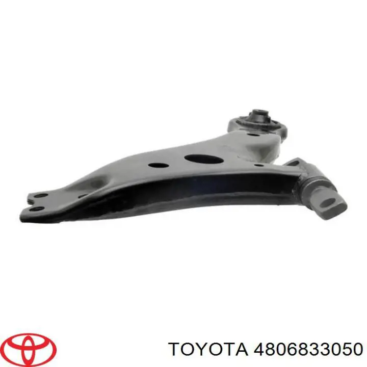 4806833050 Toyota barra oscilante, suspensión de ruedas delantera, inferior derecha