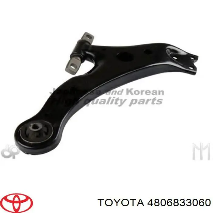 Comprar 4806833060 Toyota Brazo inferior derecho de la suspensión delantera