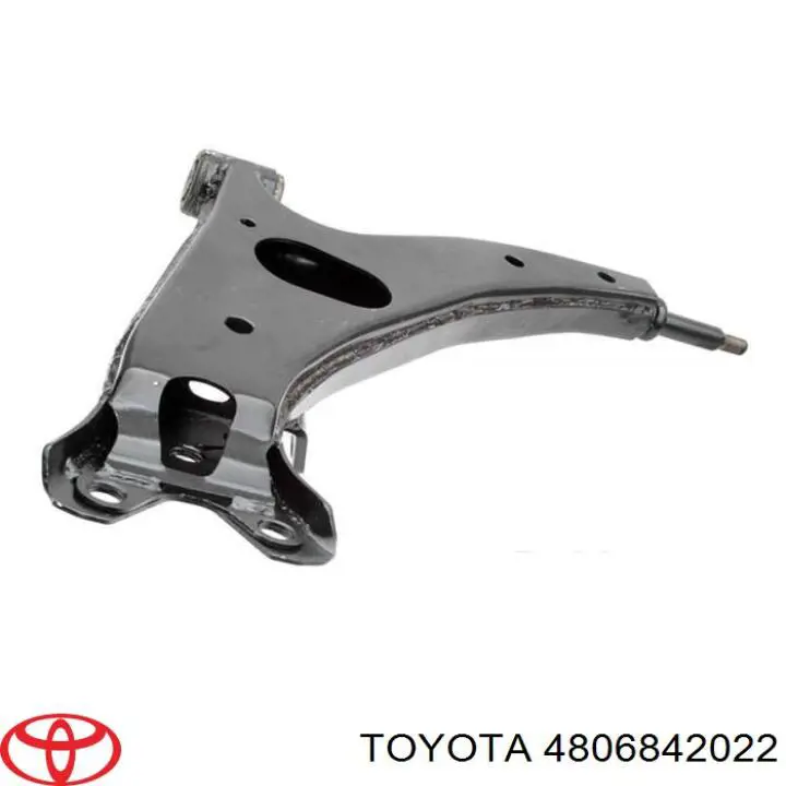 4806842022 Toyota barra oscilante, suspensión de ruedas delantera, inferior derecha