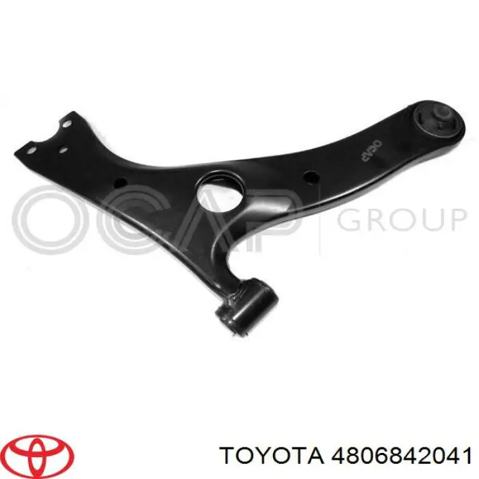 4806842041 Toyota barra oscilante, suspensión de ruedas delantera, inferior derecha