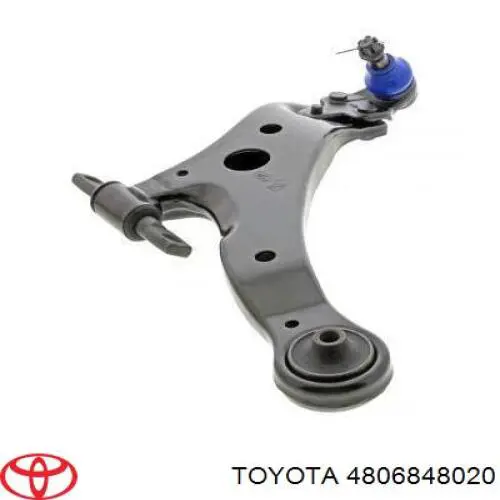 Comprar 4806848020 Toyota Brazo inferior derecho de la suspensión delantera