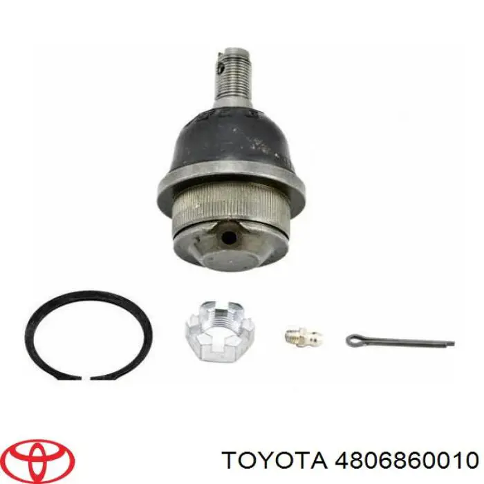 Brazo inferior derecho de la suspensión delantera 4806860010 Toyota