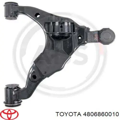 Brazo inferior derecho de la suspensión delantera Toyota 4806860010
