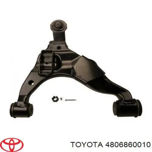 Comprar 4806860010 Toyota Brazo inferior derecho de la suspensión delantera