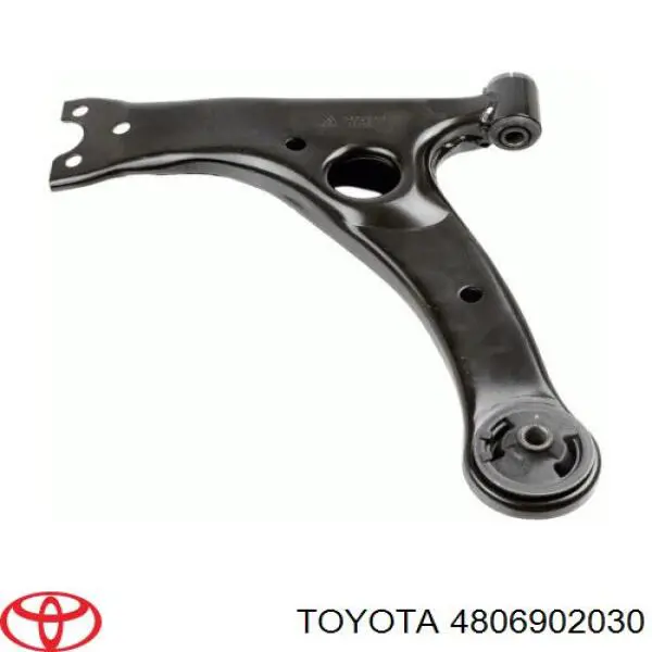 4806902030 Toyota barra oscilante, suspensión de ruedas delantera, inferior izquierda