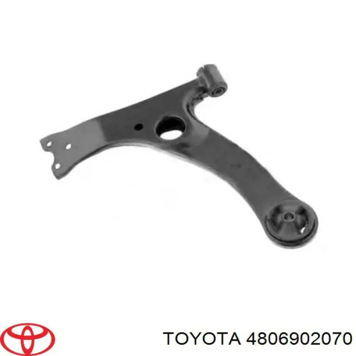 4806902070 Toyota barra oscilante, suspensión de ruedas delantera, inferior izquierda