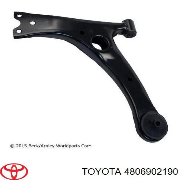 4806902190 Toyota barra oscilante, suspensión de ruedas delantera, inferior izquierda