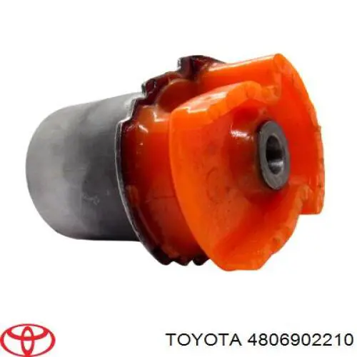 48069-02210 Toyota barra oscilante, suspensión de ruedas delantera, inferior izquierda