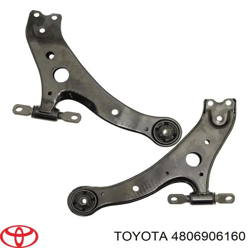 4806906160 Toyota barra oscilante, suspensión de ruedas delantera, inferior izquierda