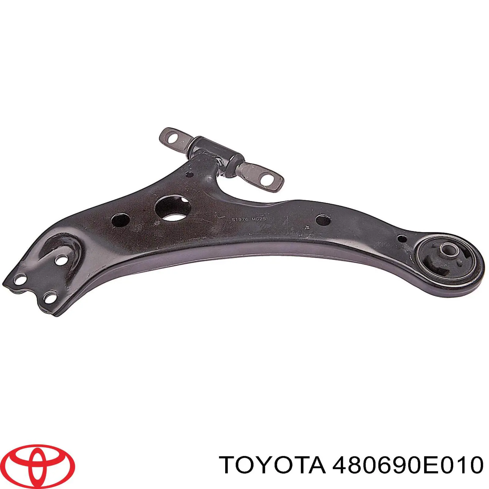 Brazo inferior izquierdo de la suspensión delantera 480690E010 Toyota