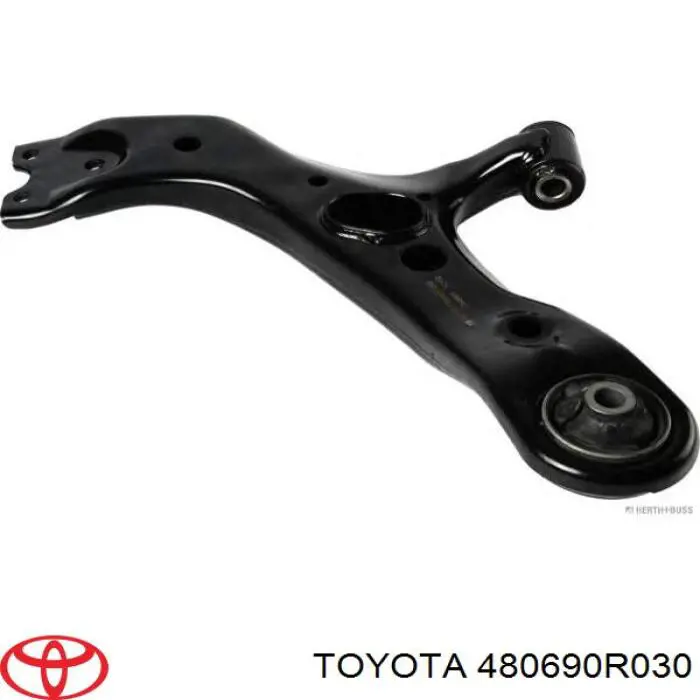 480690R030 Toyota Brazo inferior izquierdo de la suspensión delantera
