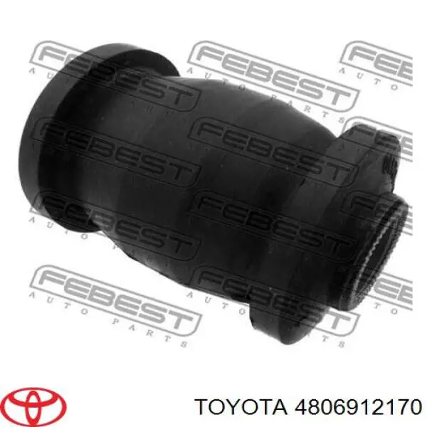 4806912170 Toyota barra oscilante, suspensión de ruedas delantera, inferior izquierda