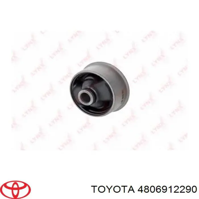 4806912290 Toyota barra oscilante, suspensión de ruedas delantera, inferior izquierda