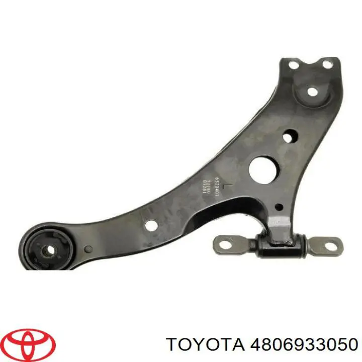 4806933050 Toyota barra oscilante, suspensión de ruedas delantera, inferior izquierda