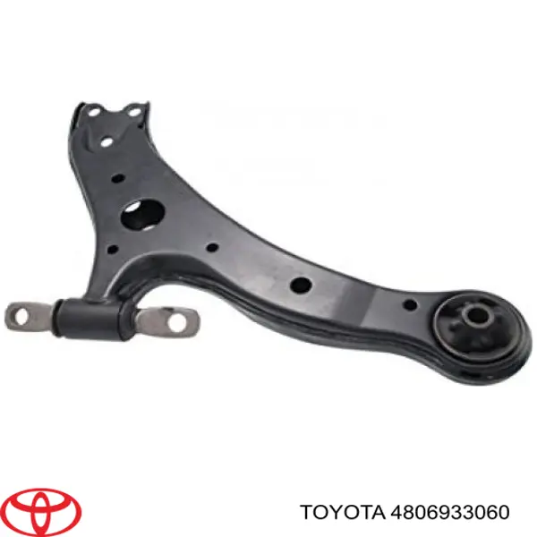Brazo inferior izquierdo de la suspensión delantera 4806933060 Toyota