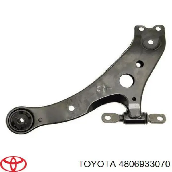 4806933070 Toyota barra oscilante, suspensión de ruedas delantera, inferior izquierda