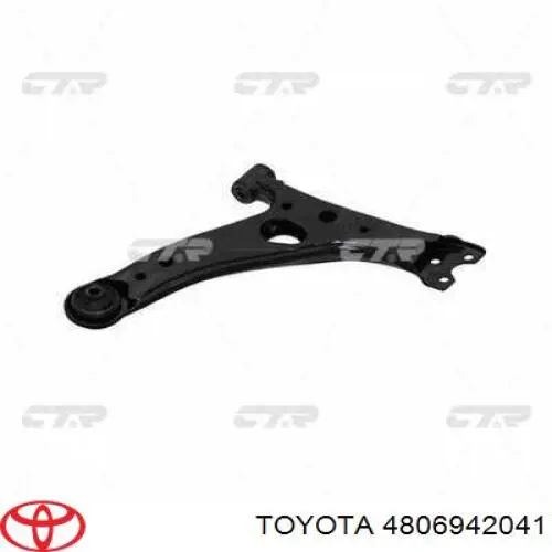 4806942041 Toyota barra oscilante, suspensión de ruedas delantera, inferior izquierda