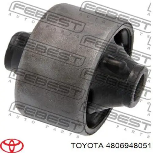 4806948051 Toyota barra oscilante, suspensión de ruedas delantera, inferior izquierda