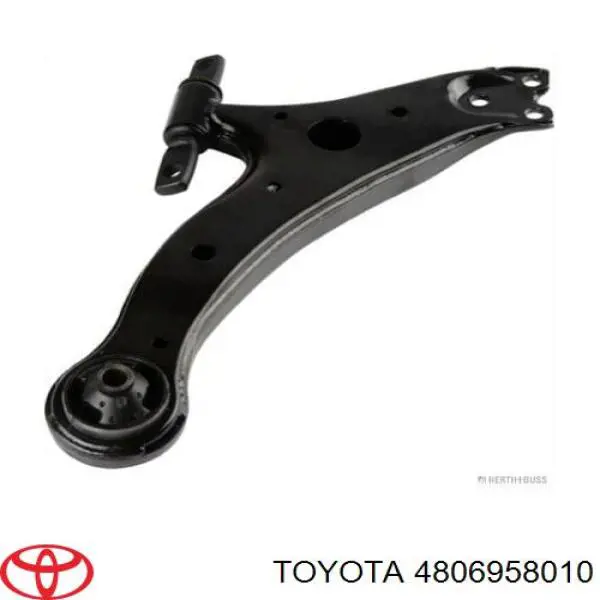 4806958010 Toyota barra oscilante, suspensión de ruedas delantera, inferior izquierda