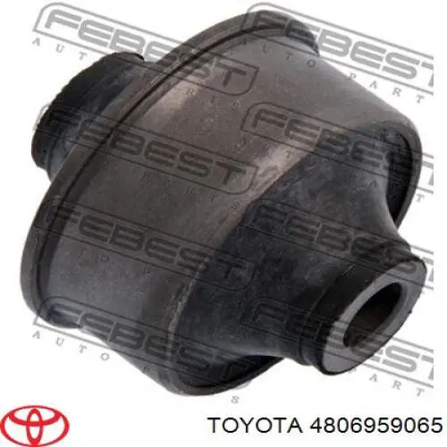 4806959065 Toyota barra oscilante, suspensión de ruedas delantera, inferior izquierda