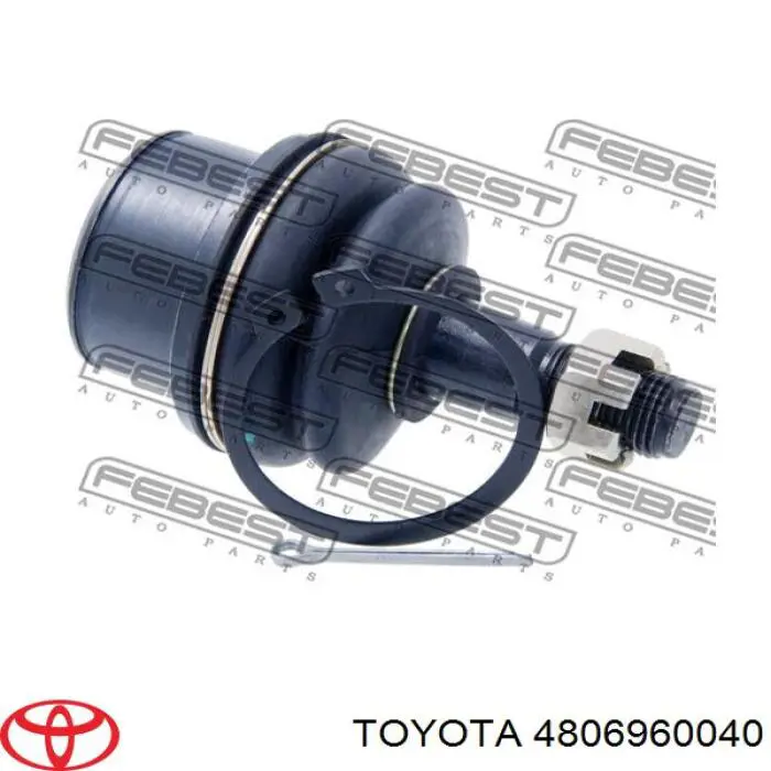 Barra oscilante, suspensión de ruedas delantera, inferior izquierda para Toyota Land Cruiser (J150)