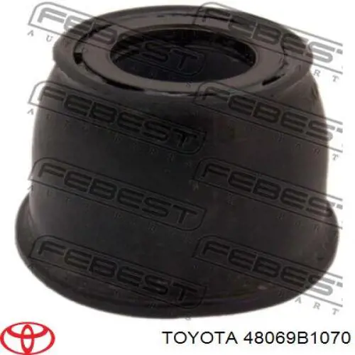 48069B1010 Toyota barra oscilante, suspensión de ruedas delantera, inferior izquierda