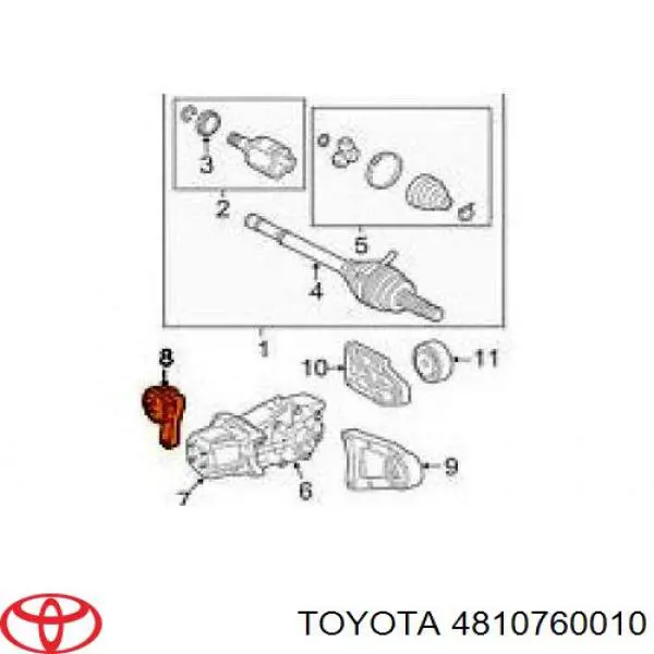 Barra de torsión Toyota 4810760010 precio, desde 29,95 EUR