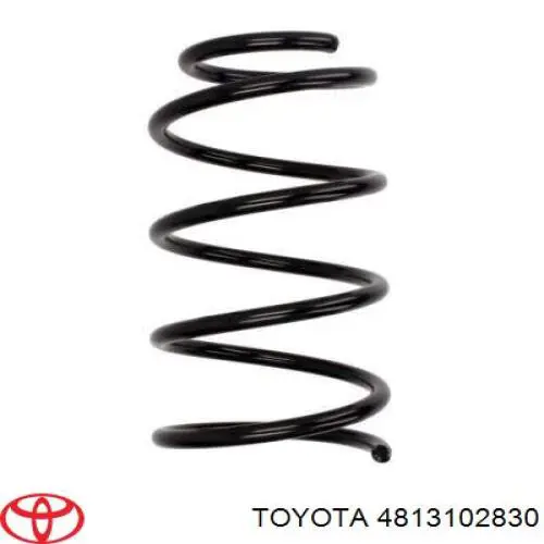 Muelle de suspensión eje delantero Toyota Corolla E12