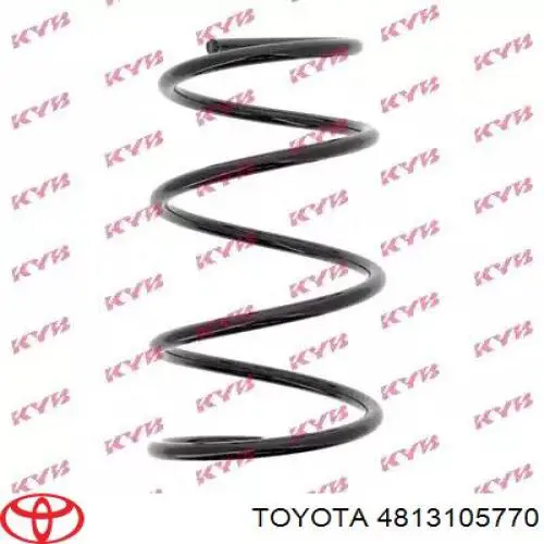 4813105770 Toyota muelle de suspensión eje delantero