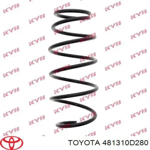 Muelle delantero Toyota 481310D280 precio, desde 31,47 EUR