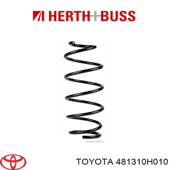 481310H010 Toyota muelle de suspensión eje delantero