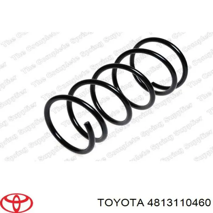 4813110460 Toyota muelle de suspensión eje delantero