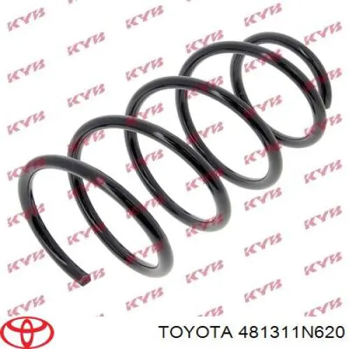 Muelle delantero 481311N620 Toyota