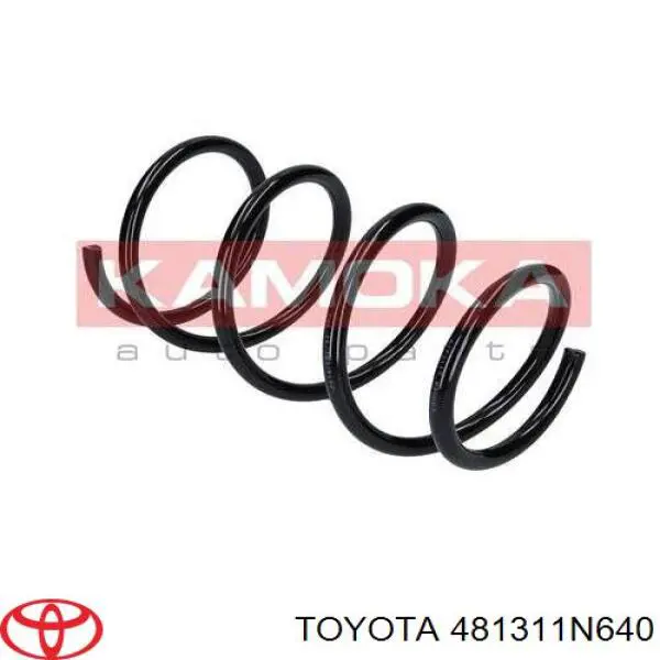 4813113170 Toyota muelle de suspensión eje delantero