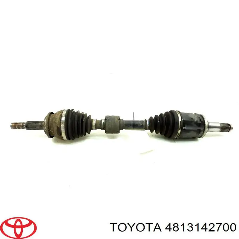 4813142700 Toyota muelle de suspensión eje delantero