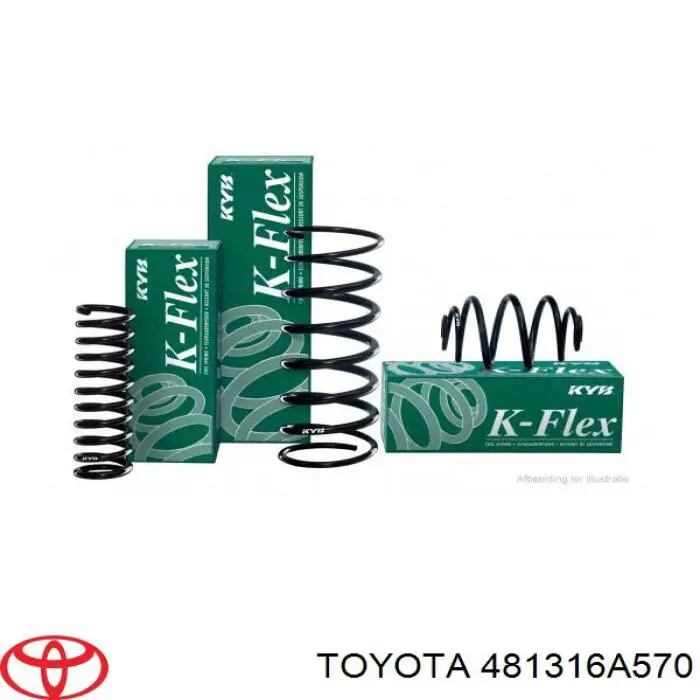 481316A460 Toyota Muelle delantero
