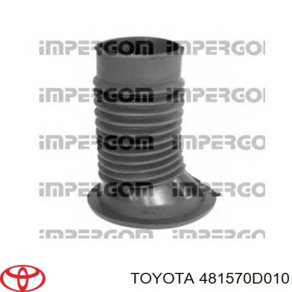 Fuelle, amortiguador delantero para Toyota Yaris (NCP2)