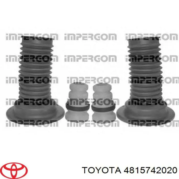 Fuelle, amortiguador delantero para Toyota Previa (ACR50)