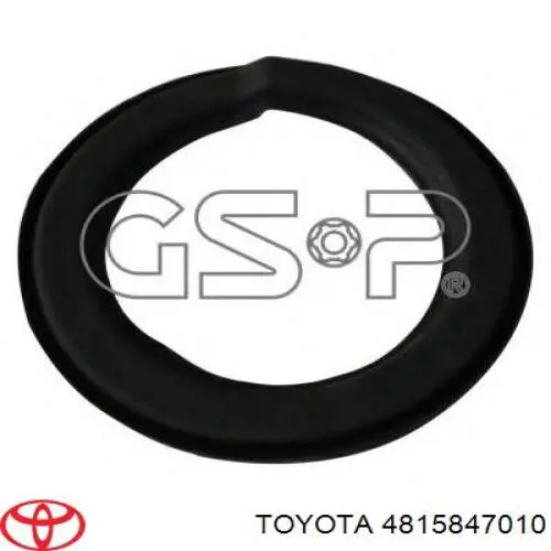 4815847010 Toyota espaciador (anillo de goma Muelle Inferior Delantero)