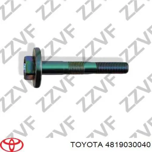 4819030040 Toyota perno de fijación, brazo oscilante trasero inferior, exterior