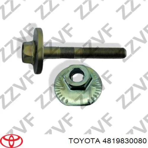 4819830080 Toyota arandela cámber alineación excéntrica, eje trasero, inferior, interior